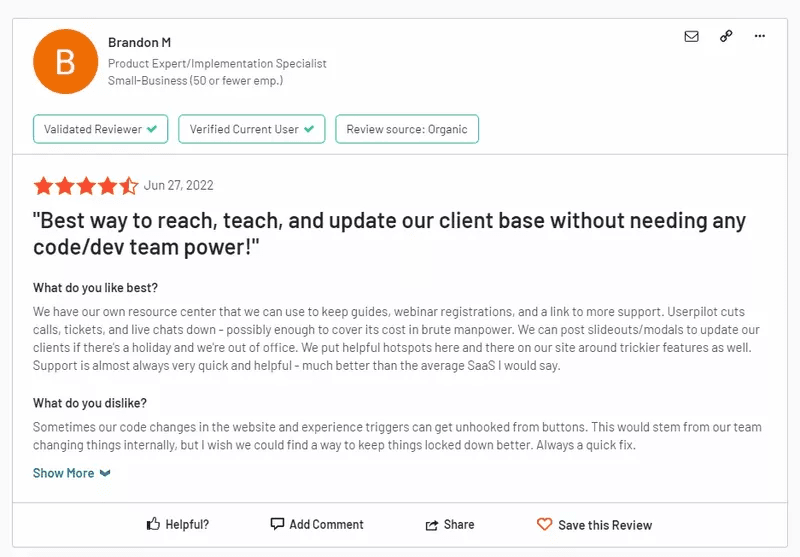 Reviews can help you convince laggards to your product