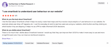 Smartlook Review By A PM