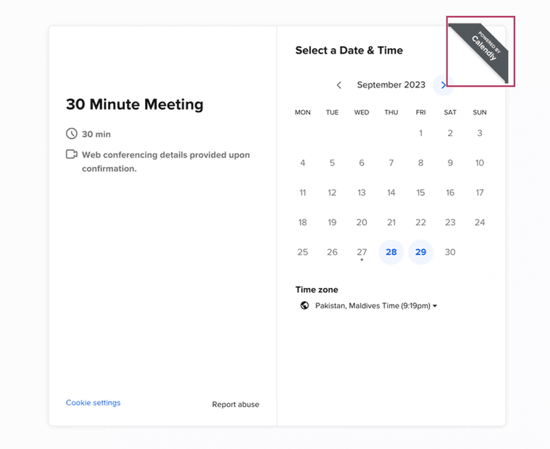 Calendly’s viral model lowers the cost of customer acquisition.
