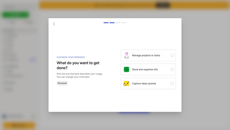 psychogprahic segmentation example evernote