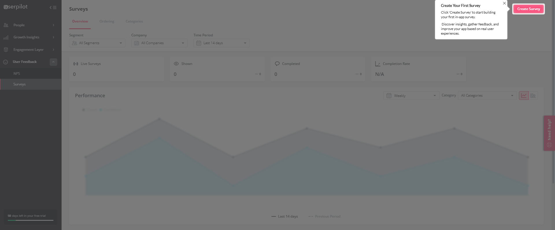 Use in-app messaging to engage customers