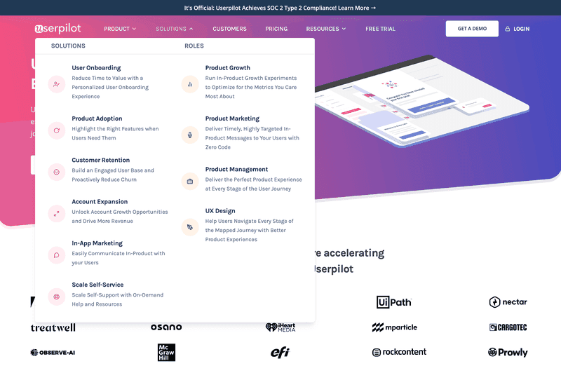Userpilot content marketing