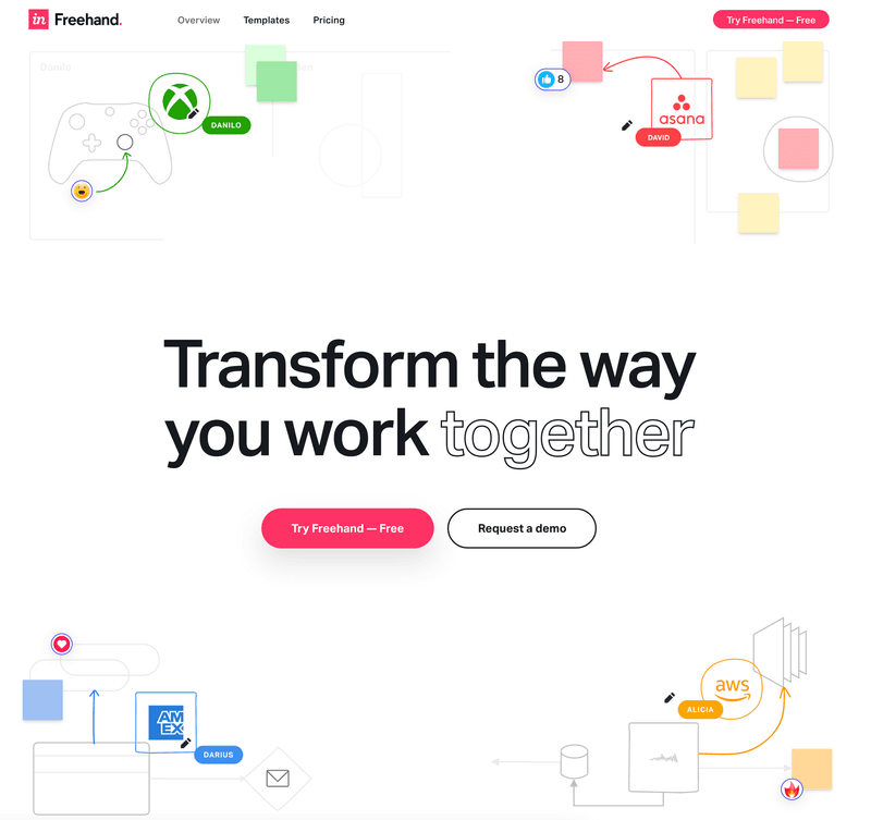Invision new product banner