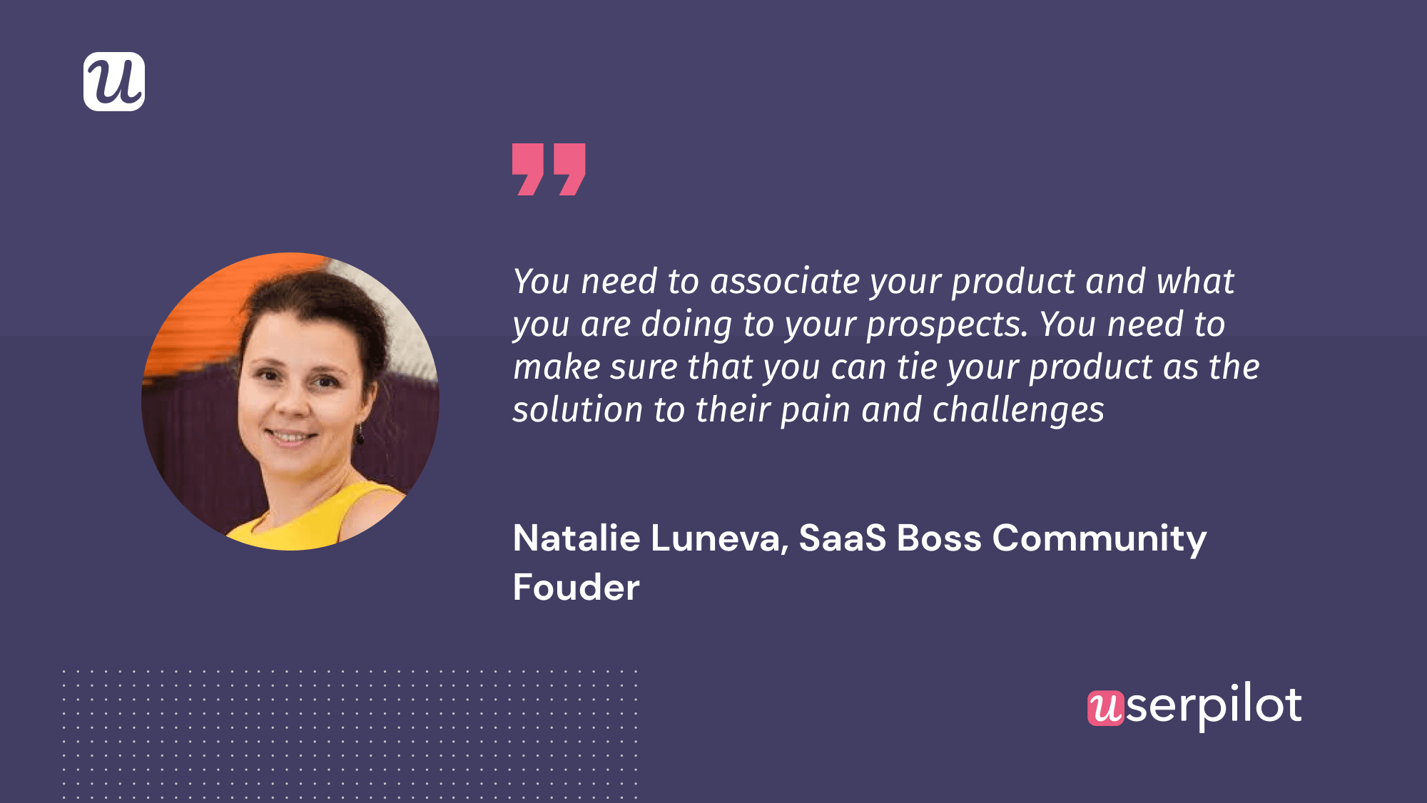 Natalie from SaaS Boss Community