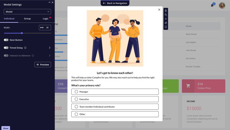 psychographic segmentation through welcome surveys