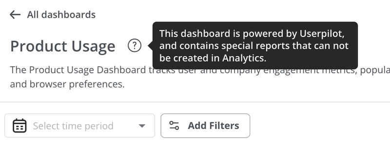 Example of a tooltip in Userpilot.