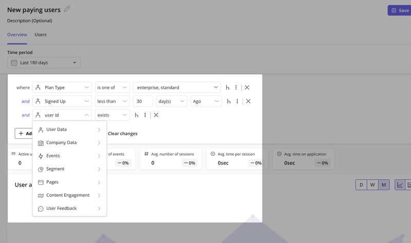 in-app messages userpilot