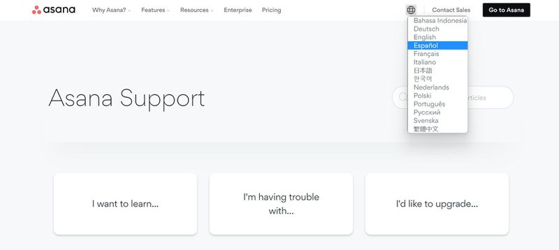 Asana_multi-lingual_self_service_portals