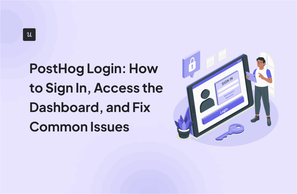 PostHog login