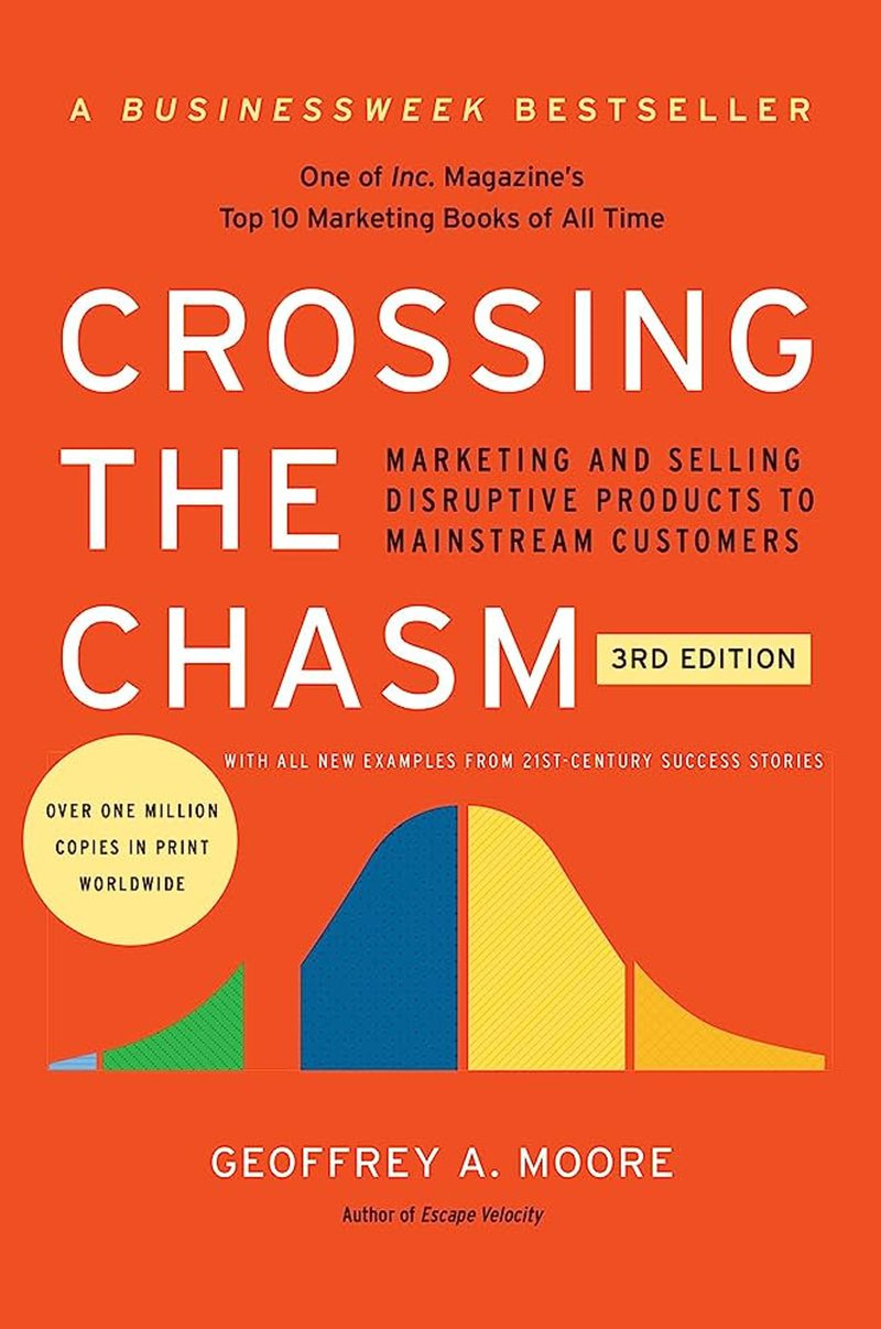 The book cover of Crossing The Chasm