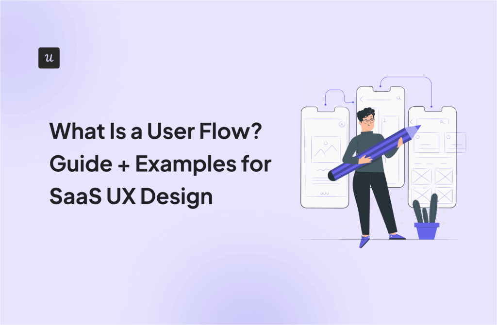 What Is a User Flow? Guide + Examples for SaaS UX Design cover