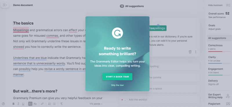 Grammarly-product-tour