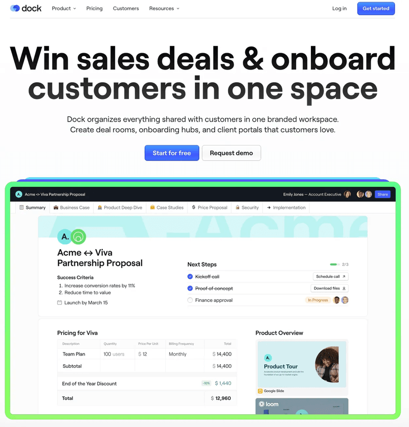 dock-product-positioning-examples