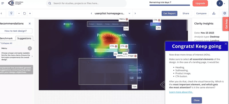 Attention-insights-Congratulatory-slideout