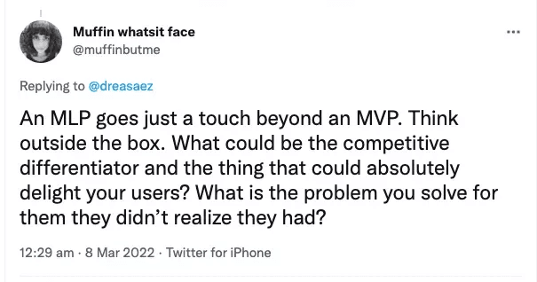 minimum lovable product