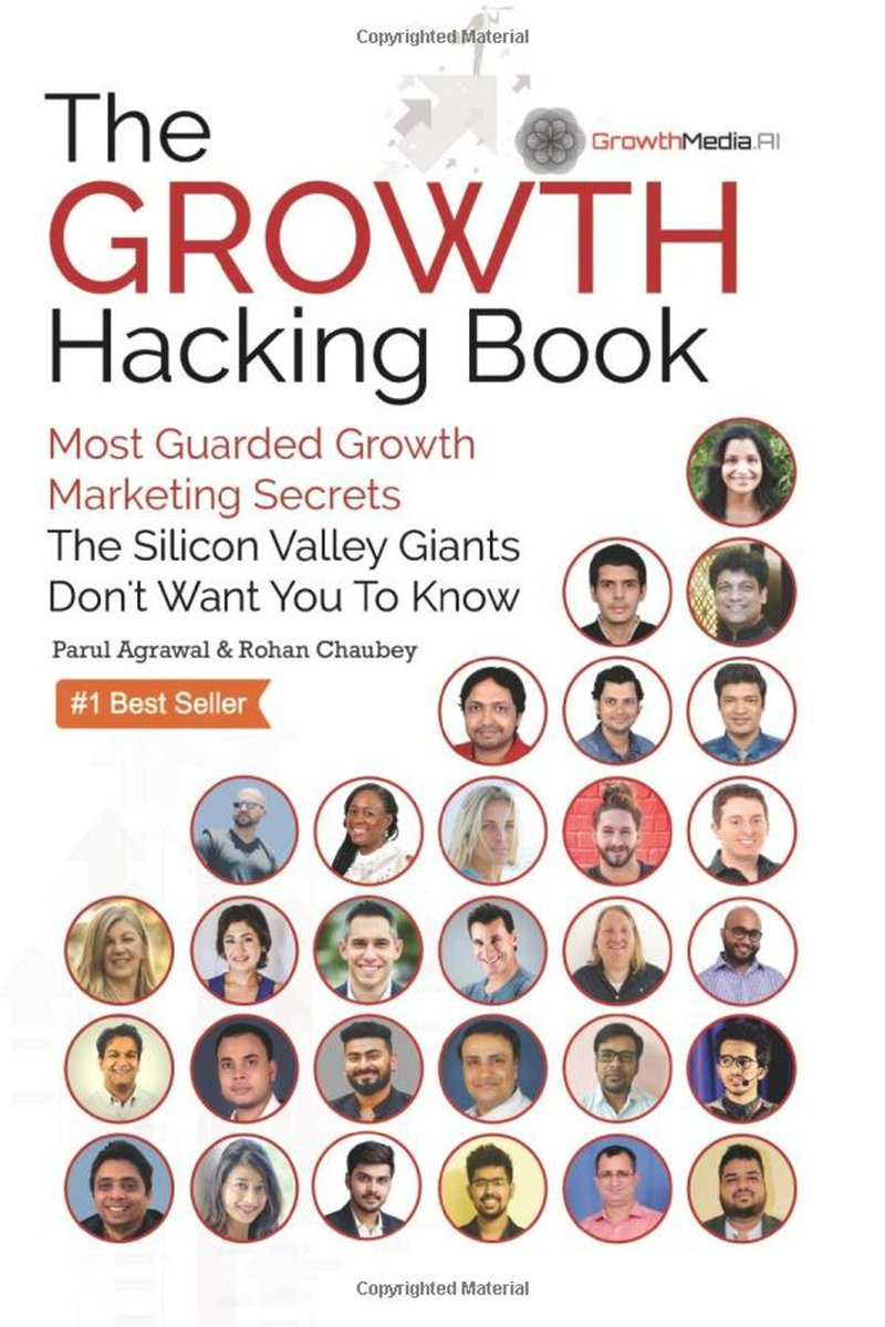 The book cover of the growth hacking books, one of the best growth hacking books