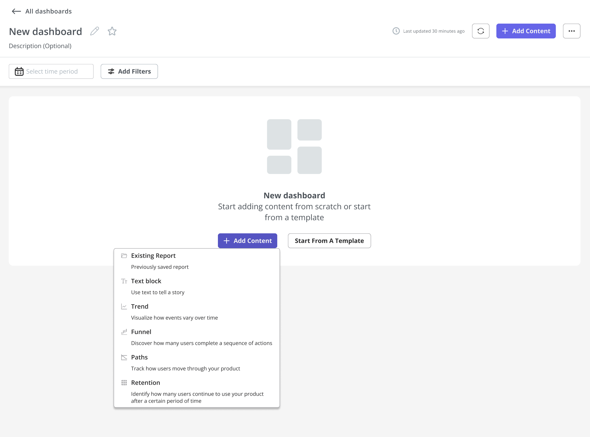 Custom dashboards in Userpilot