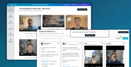 Famewall - Collect & Add Testimonials to your website