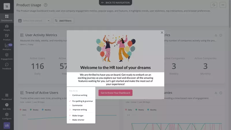 user ai writing assistant