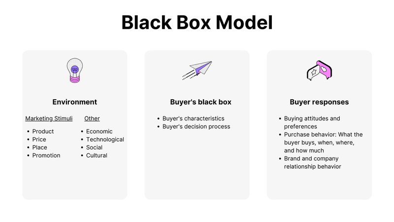 Black-box-model-customer-behavior-model