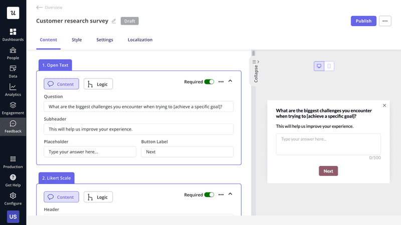 Customer discovery questions: What are the biggest challenges you encounter when trying to [achieve a specific goal]?