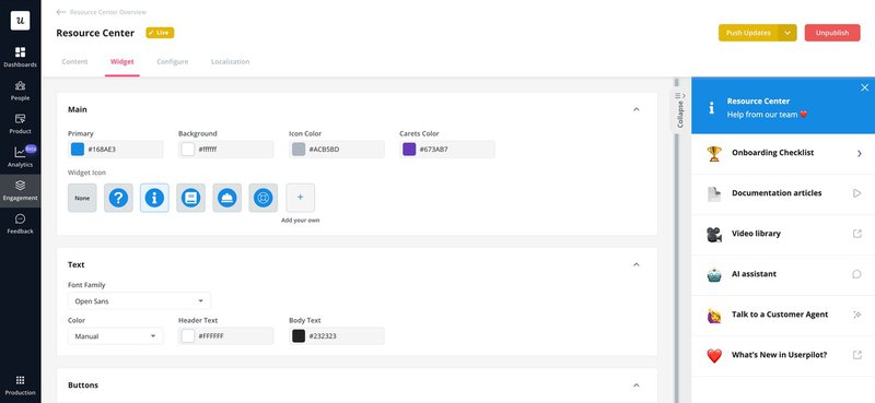 An example of a resource center to inspire