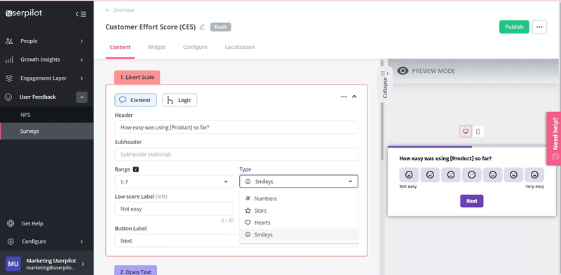 Emoticon-ratings-customer-effort-score-survey_