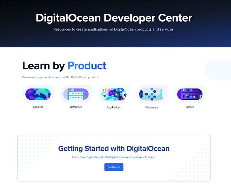 DigitalOcean's resource center