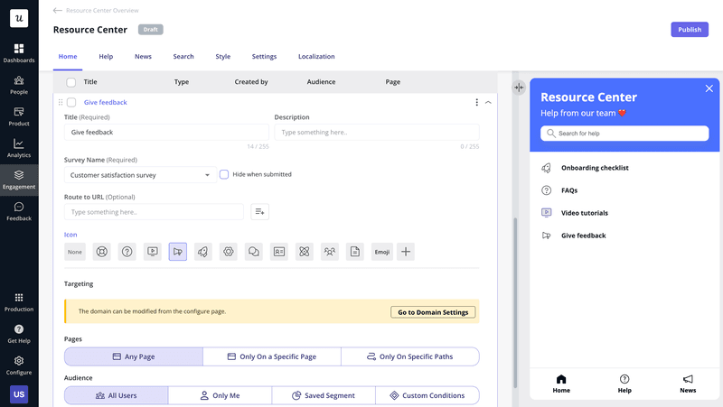 Userpilot-resource-center-segmenting