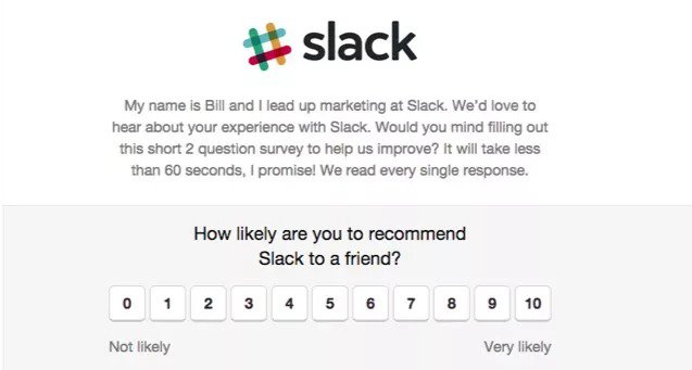 Slack-NPS-survey