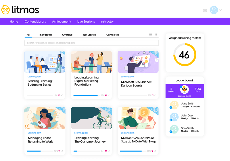 Litmos SaaS Learning Management System