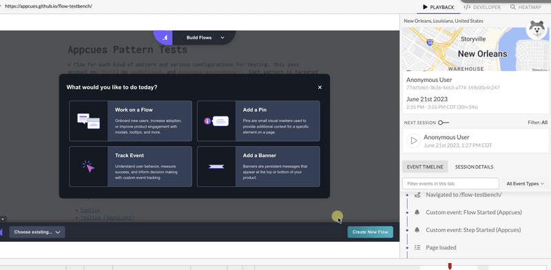 logrocket appcues integration