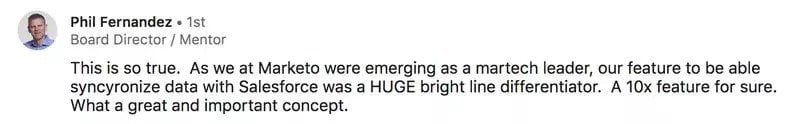 marketo - product differentiation examples