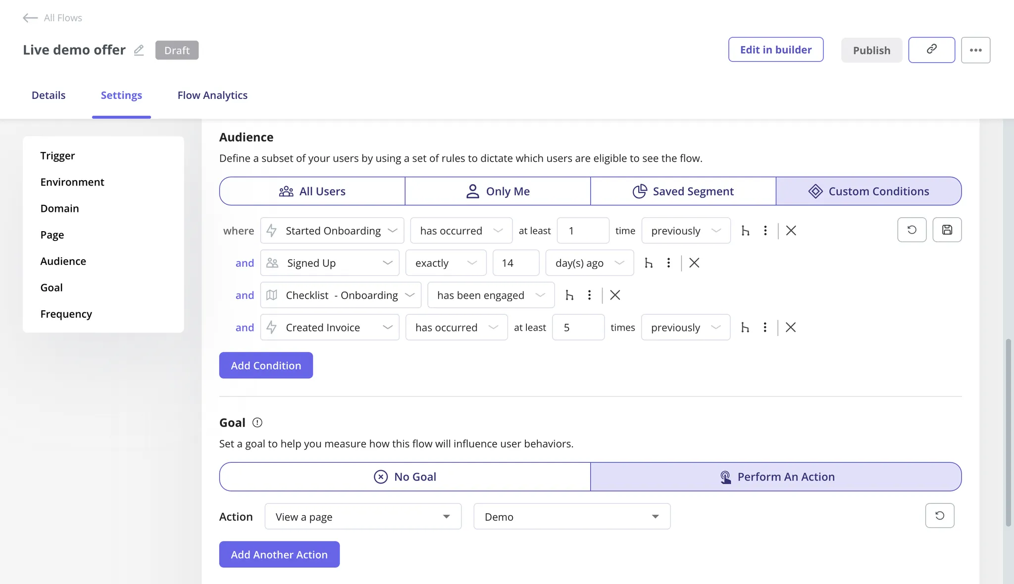 modal popup triggering