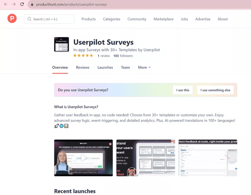 Product-Hunt-Userpilot