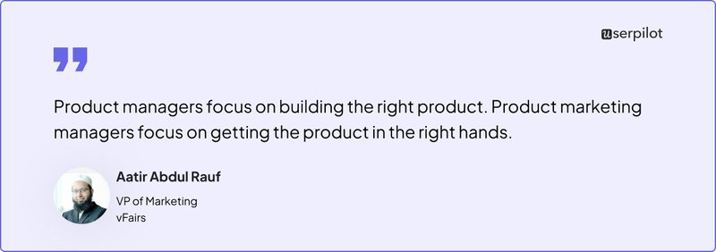 product management vs. product marketing
