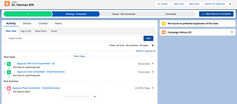salesforce integration