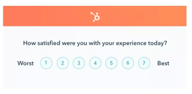 hubspot user satisfaction survey