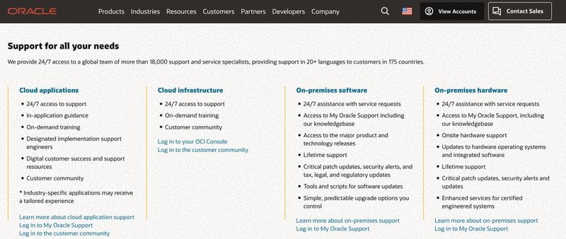 Oracle's sales-led growth approach