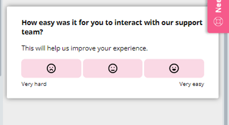 support-interaction-survey
