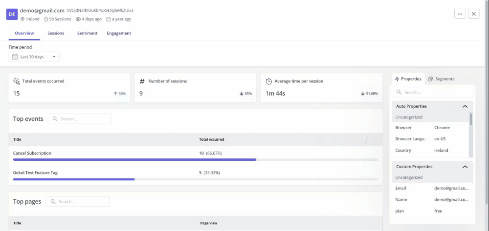 userpilot profiles - martech stack examples