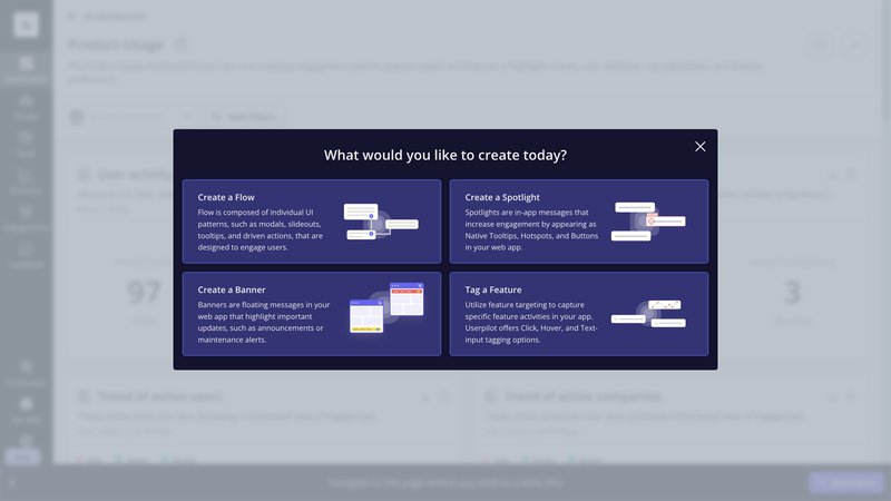 userpilot no code builder