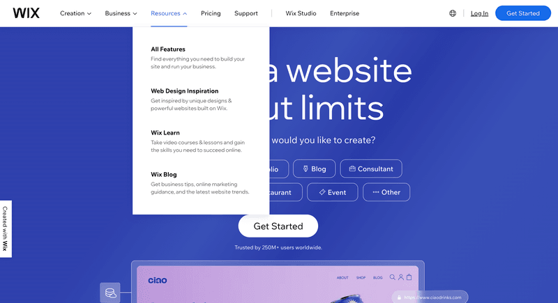 primary and secondary navigation examples