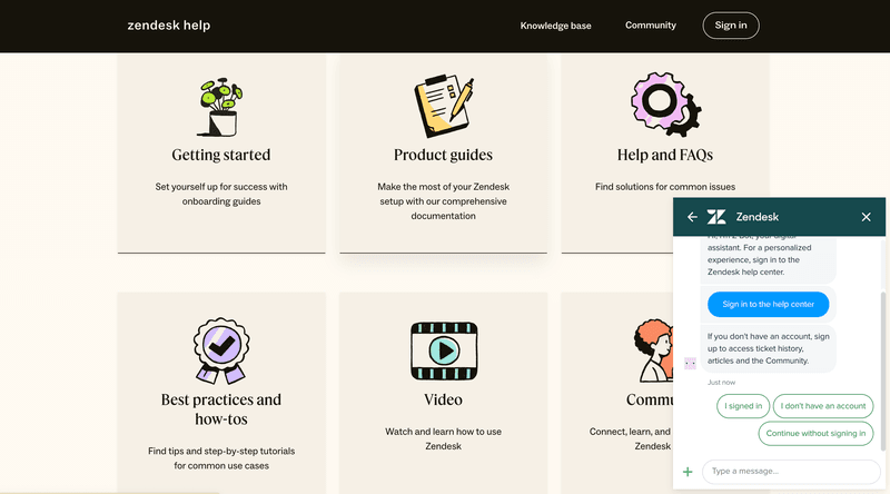 Zendesk omnichannel customer experience examples