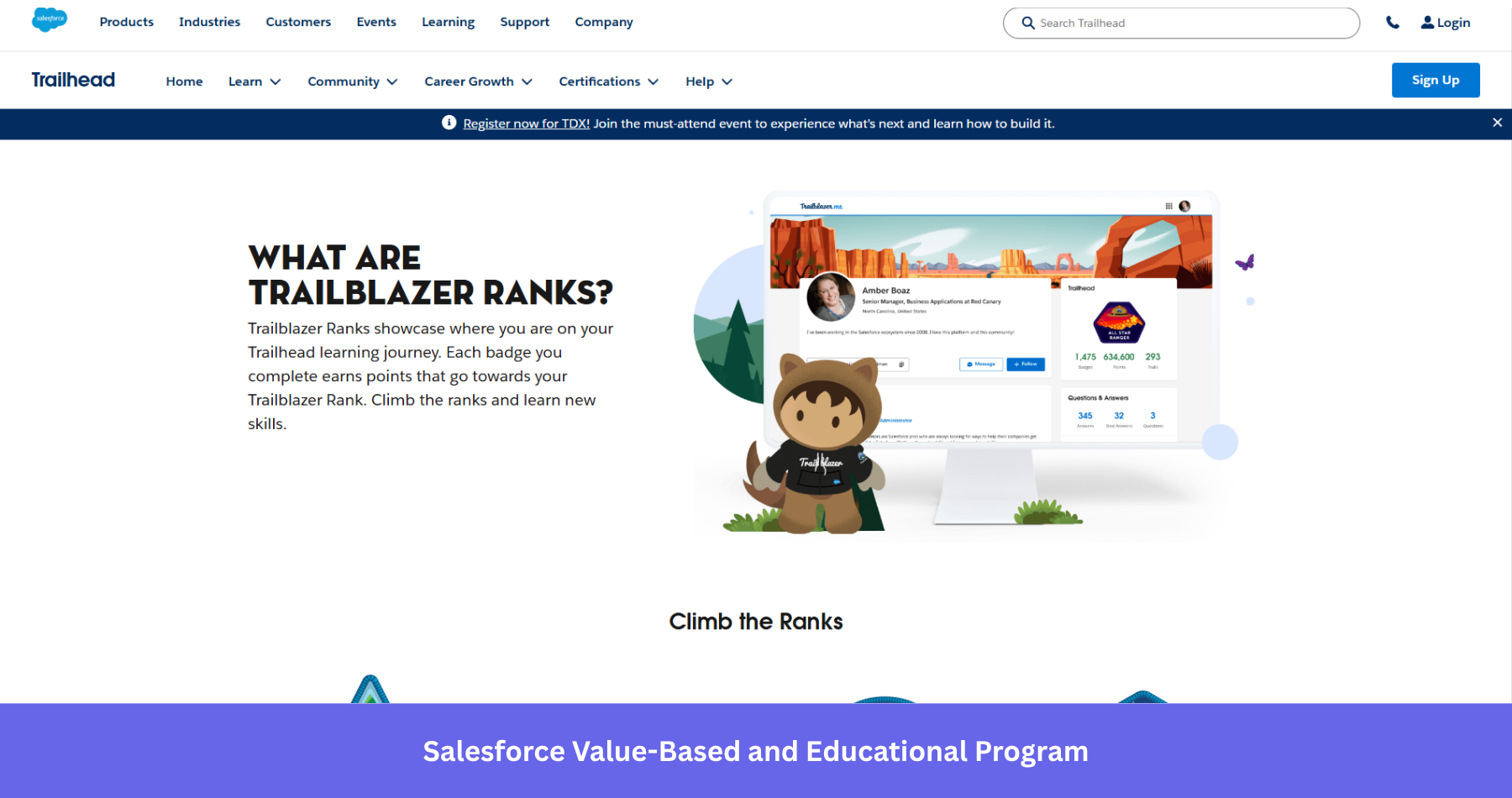 Salesforce revolutionized B2B loyalty by making the software "the career."
