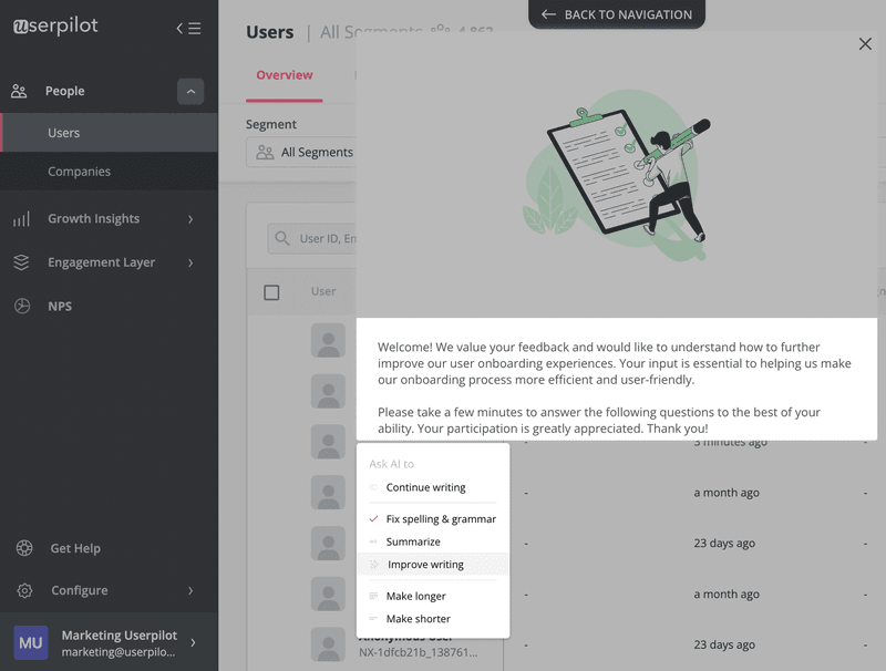ai-assitant-userpilot-customer-experience-survey-best-practices
