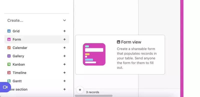 PLG for Enterprise: Airtable tooltip