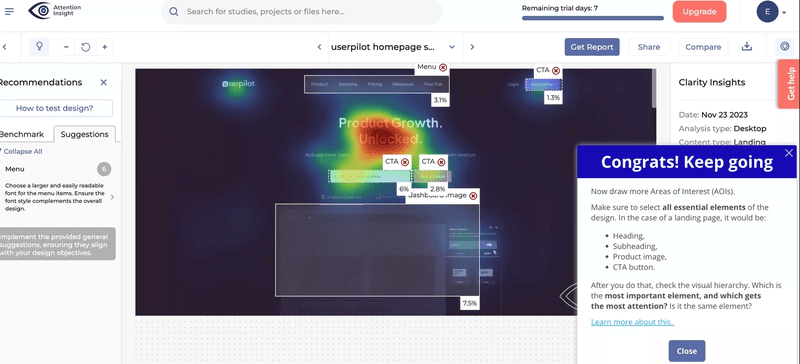 Attention Insight’s celebratory slideout.