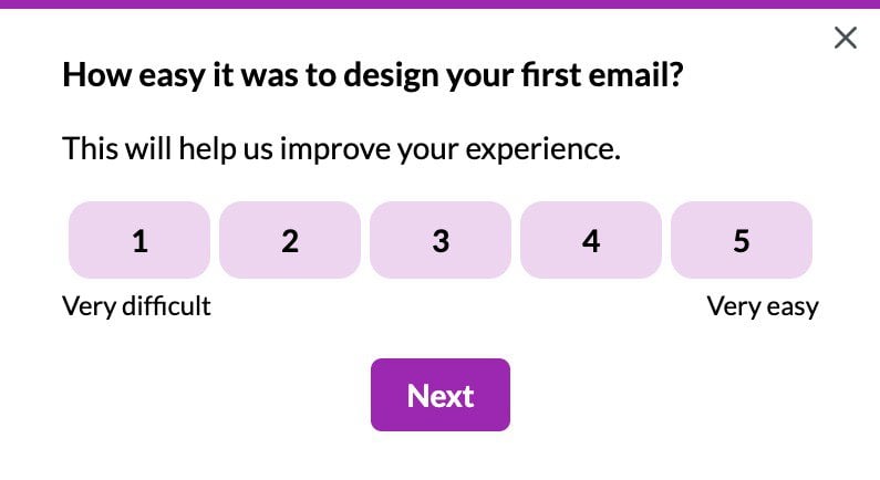 Spotting market gaps: in-app surveys.