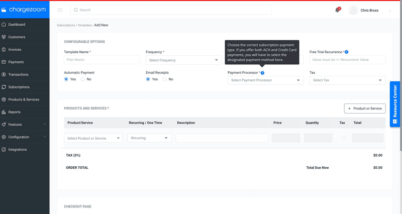 Other examples are these tooltips you can trigger when hovering over the help icon on the UI of the invoicing feature. Userpilot can make them look native.